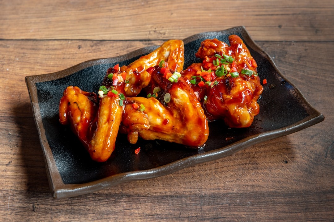 Sweet & Spicy Glazed Thai Wings